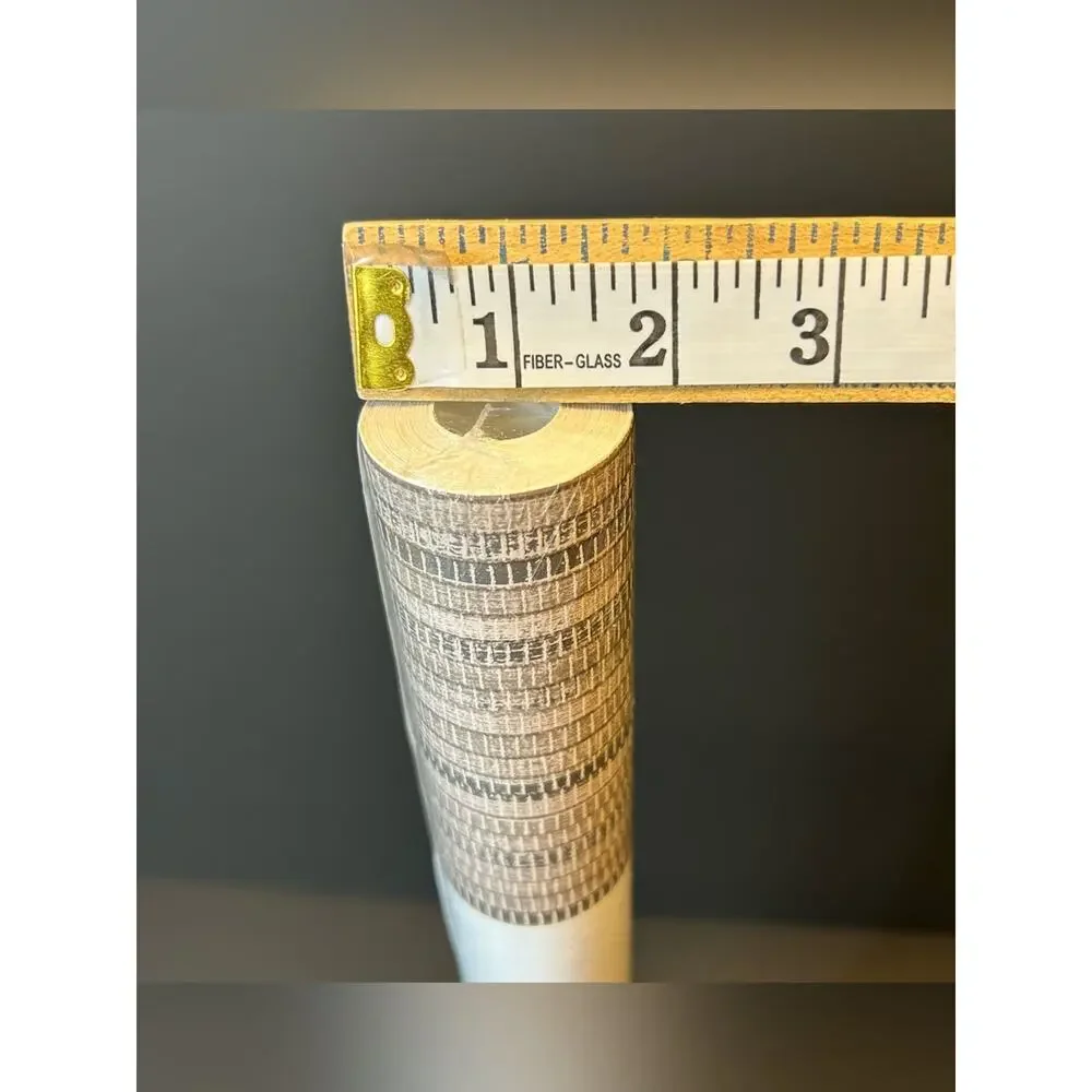 Wallpaper Tempaper Faux Grasscloth Neutral Textured Removable Peel & Stick